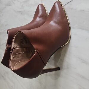 BCBGeneration Brown Heeled Ankle Boots